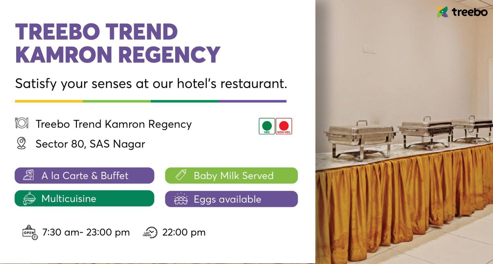 Treebo Kamron Regency Sector 80 Hotel Mohali Екстериор снимка